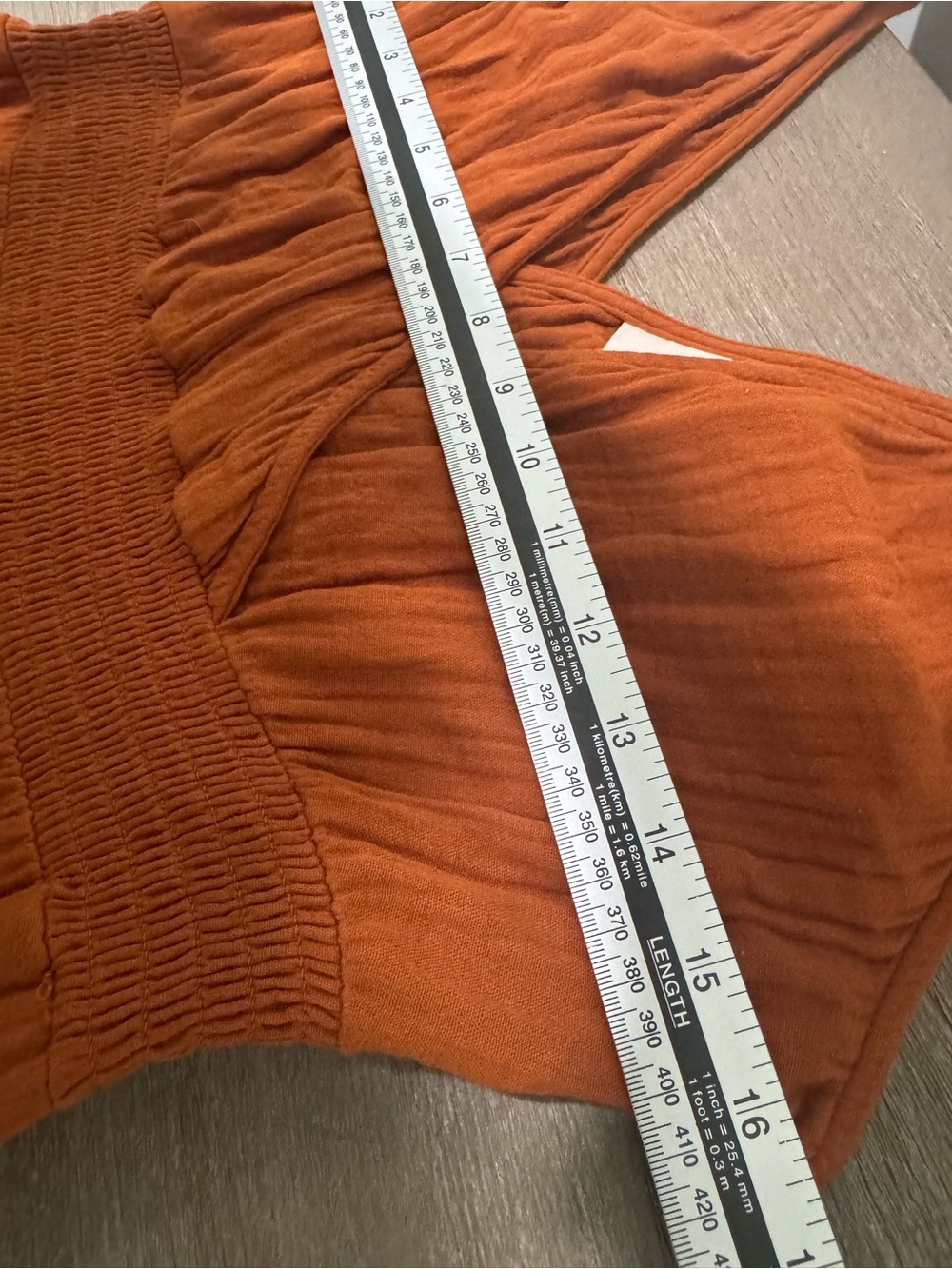 Universal Thread Rust Orange Tiered V-Neck Maxi Dress | Very Good Condition - Picture 8 of 11